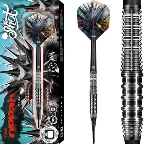 Shot Shot Gnarly Rippah 90% Soft Tip Dartpile