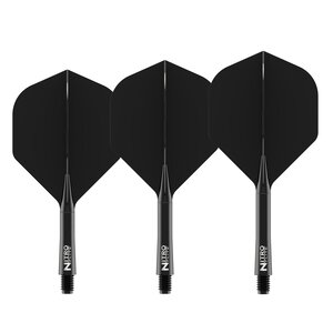 Red Dragon Nitro Flite System Black NO2 - Dart Flights