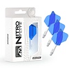 Red Dragon Red Dragon Nitro Flite System White Blue NO2 - Dart Flights