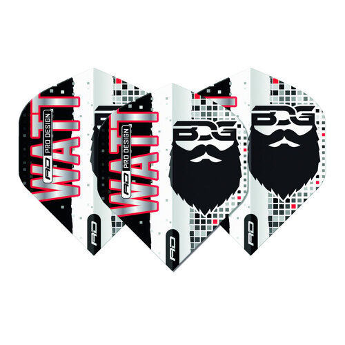 Red Dragon Red Dragon Jason Watt BDG Hardcore Premium - Dart Flights