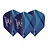 Red Dragon Luke Humphries Coolhand Hardcore Blue Silver NO6 - Dart Flights