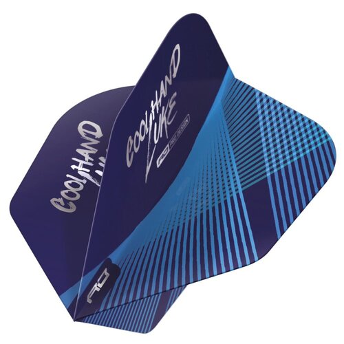 Red Dragon Red Dragon Luke Humphries Coolhand Hardcore Blue Silver NO6 - Dart Flights