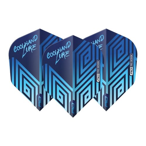 Red Dragon Red Dragon Luke Humphries Coolhand Hardcore Blue NO6 - Dart Flights