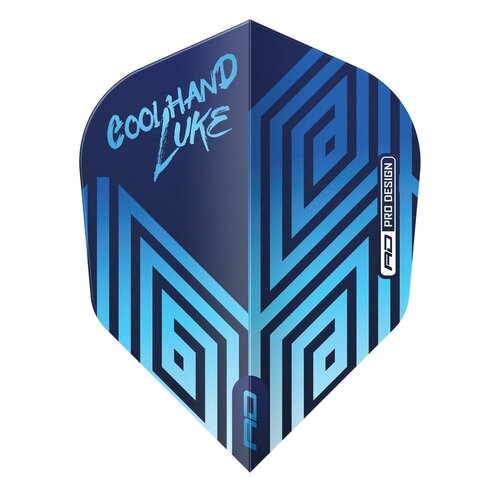 Red Dragon Red Dragon Luke Humphries Coolhand Hardcore Blue NO6 - Dart Flights