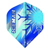 Red Dragon Red Dragon Gerwyn Price Hardcore Premium Blue Flake - Dart Flights