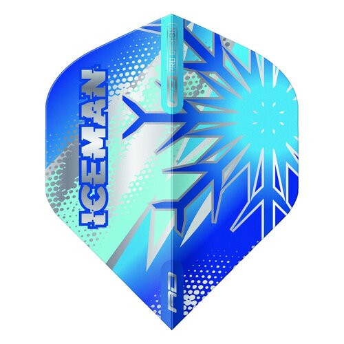 Red Dragon Red Dragon Gerwyn Price Hardcore Premium Blue Flake - Dart Flights