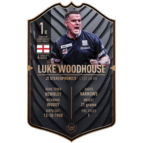 Ultimate Darts Ultimate Darts Card Luke Woodhouse