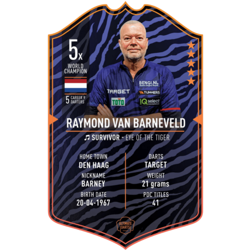 Ultimate Darts Ultimate Darts Card Raymond van Barneveld 2025