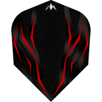 Mission Solo Lava Red NO6 - Dart Flights