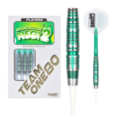 ONE80 Noriyuki Negeshi V2 Green 90% Soft Tip