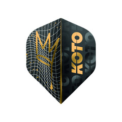 KOTO Rebel Royale Gold NO2 - Dart Flights