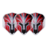 L-Style EZ L1 Prime Series Red Clear White - Dart Flights