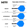 Red Dragon Red Dragon Nitro Flite System Black Blue NO2 - Dart Flights