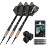 ONE80 ONE80 Gunner 4 Lourence Ilagan Black Rose Gold 90% Soft Tip Dartpile