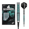 ONE80 ONE80 Gunner 4 Lourence Ilagan Black Jade 90% Soft Tip Dartpile