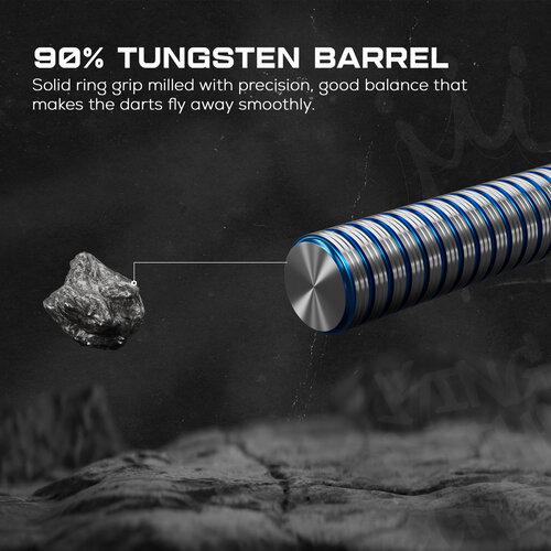 KOTO KOTO Tiger Blue Paint 90% Dartpile