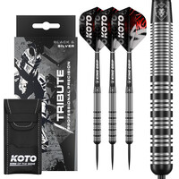 KOTO Tribute Black & Silver Tungsten Look
