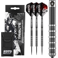 KOTO Tribute Silver & Black Tungsten Look