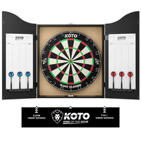 KOTO Dart Center - Dartskiveskab med dartpile 