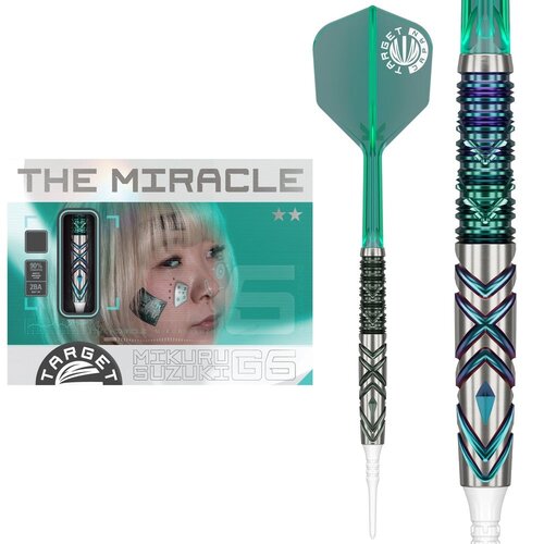 Target Japan Target Japan Mikuru Suzuki The Miracle G6 Lite 90% Soft Tip Dartpile