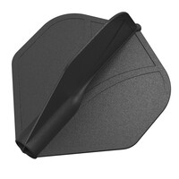 Shot Airfoil Black NO2 - Dart Flights