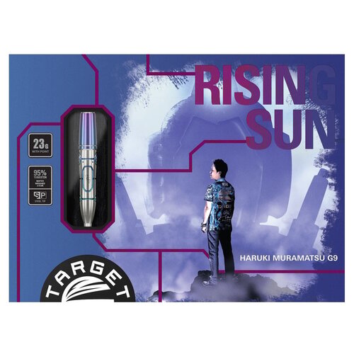 Target Japan Target Japan Haruki Muramatsu Rising Sun G9 No Groove Swiss Point 95% - Dartpile