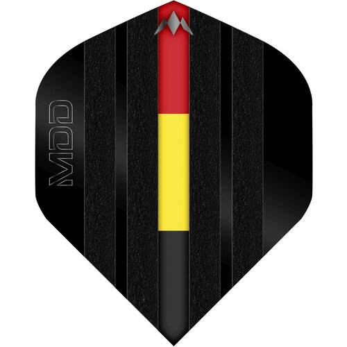 Mission Mission Mike de Decker Black NO2 - Dart Flights