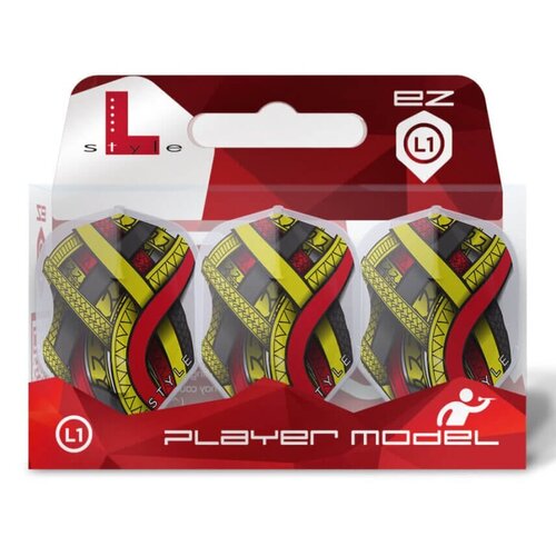 L-Style L-Style EZ L1 Mike de Decker Type A White Belgium - Dart Flights