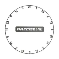 Precise180 Numberring Graphit