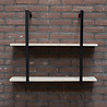 Nordstahl Functioneel Industrieel wandrek zwart maat Small Nordstahl Functioneel Industrieel wandrek zwart maat Small