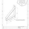 Nordstahl Set wandbeugels zwart Nordstahl Set wandbeugels zwart