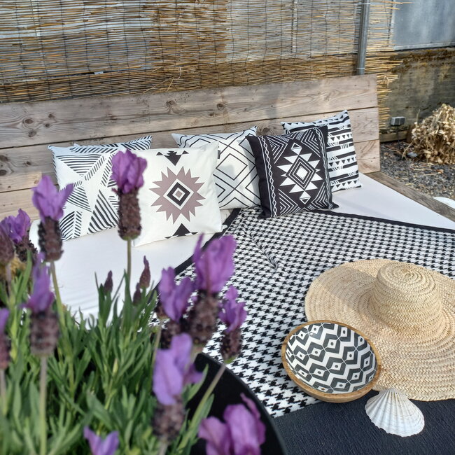 Zola Boho #2 - Outdoor Kissenbezug | 45x45 cm | Baumwolle