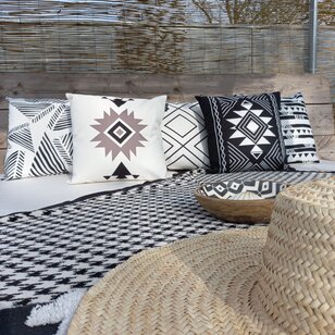 Zola Boho #3 - Outdoor Kussenhoes | 45x45 cm | Katoen