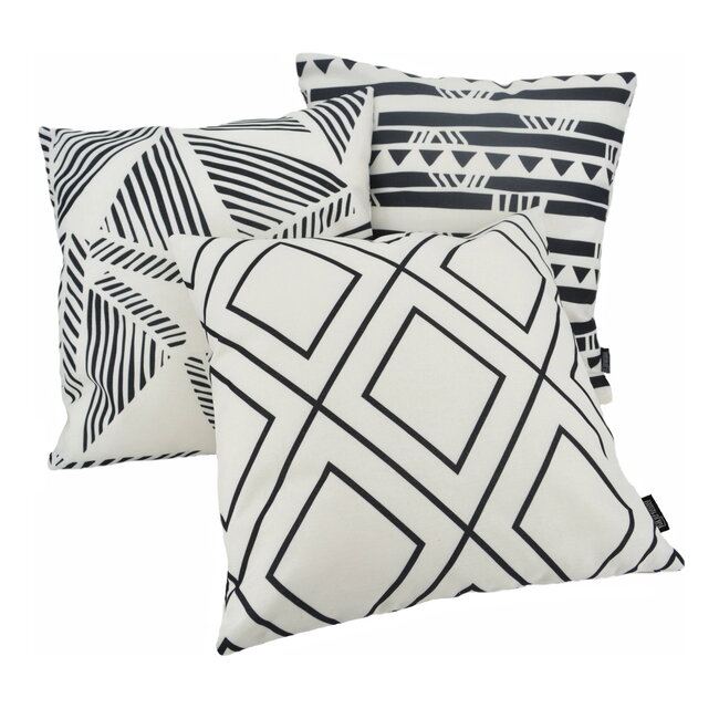 Zola Boho #3 - Outdoor Kussenhoes | 45x45 cm | Katoen