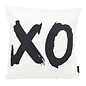 XO White Kussenhoes | 45x45 cm | Katoen/Polyester