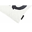 XO White Kissenbezug | 45x45 cm | Baumwolle/Polyester