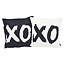 XO White Kissenbezug | 45x45 cm | Baumwolle/Polyester