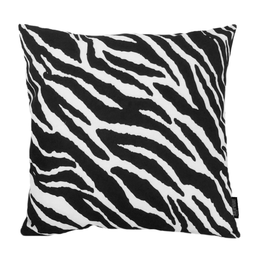 Ultieme Kwestie Hub Zebra Stripes | 45 x 45 cm | Kussenhoes | Katoen/Polyester | Gek op kussens!