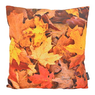 Gek op kussens! Autumn Leaves | 45 x 45 cm | Kussenhoes | Katoen/Polyester