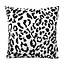Black Leopard | 45 x 45 cm | Kussenhoes | Katoen/Polyester