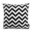 Gek op kussens! Black Chevron | 45 x 45 cm | Kussenhoes | Katoen/Polyester