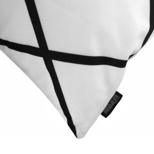 Soft Criss Cross Square Kussenhoes | 45x45 cm | Katoen