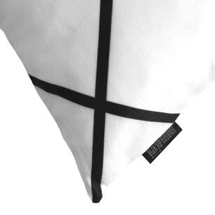Soft Criss Cross Kussenhoes | 30x50 cm | Katoen/Polyester