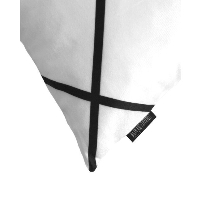 Soft Criss Cross | 30 x 50 cm | Kussenhoes | Katoen/Polyester