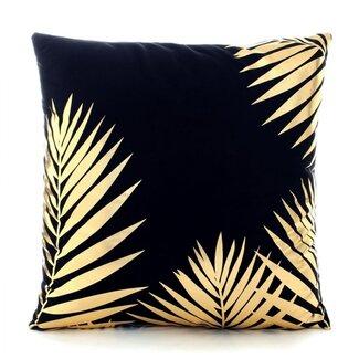 Gek op kussens! Golden Palm | 45 x 45 cm | Kussenhoes | Katoen/Polyester
