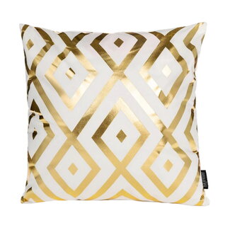 Gek op kussens! Leda Geometric Kussenhoes | 45x45 cm | Katoen/Polyester