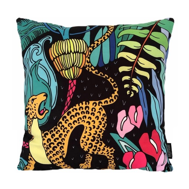 Jungle Tiger | 45 x 45 cm | Kussenhoes | Katoen/Polyester