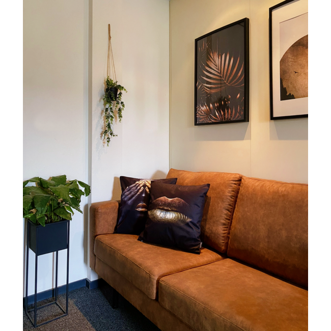 Gold Woman | 45 x 45 cm | Kussenhoes | Katoen/Polyester