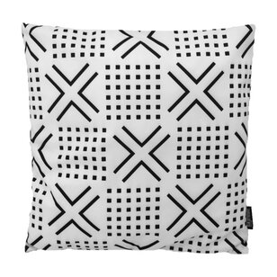 Senza Black/White #2 Kussenhoes | 45x45 cm | Katoen