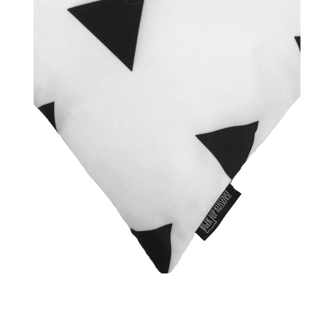 Senza Black/White #3 Kissenbezug | 45x45 cm | Baumwolle